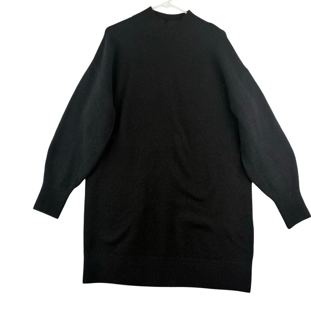 Other Stories Los Angeles Atelier Mock Nck Sweater Dress/Tunic Size S Wool Blend